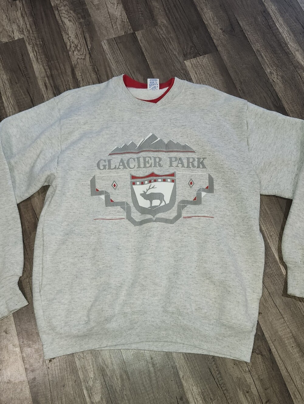 90s Glacier Park Jerzees Crewneck Sweater